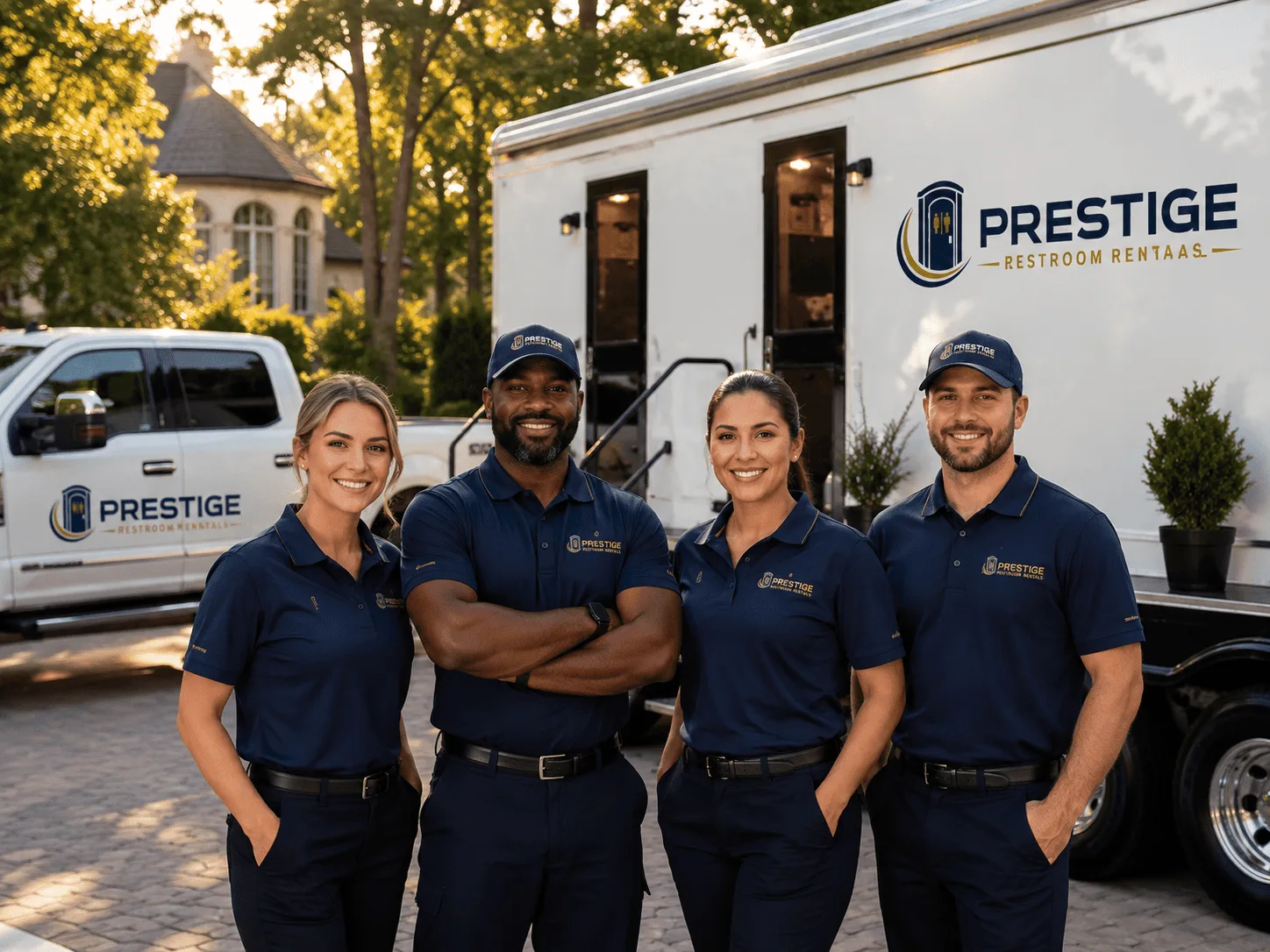 Trusted Luxury Portable Restrooms company in Parma, MI